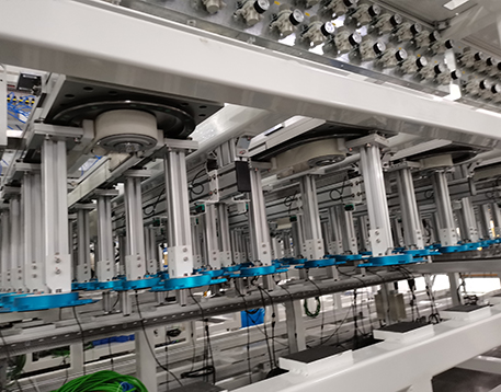 吊装式矩形环形导轨输送线系统革新了航空航天座椅装配流程