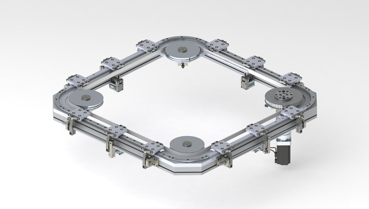 高效驱动轨道系统