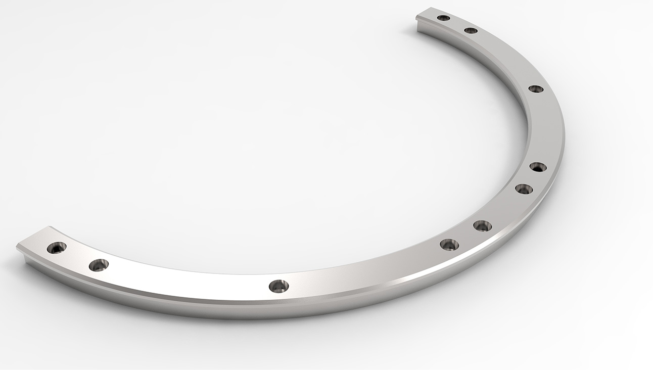 Curved guide system: an innovative solution for modular transmission in multiple industries