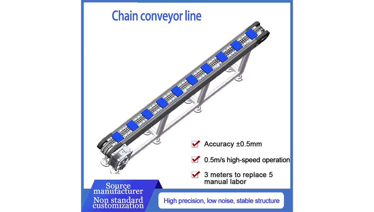 Double-Row Chain Conveyor Line