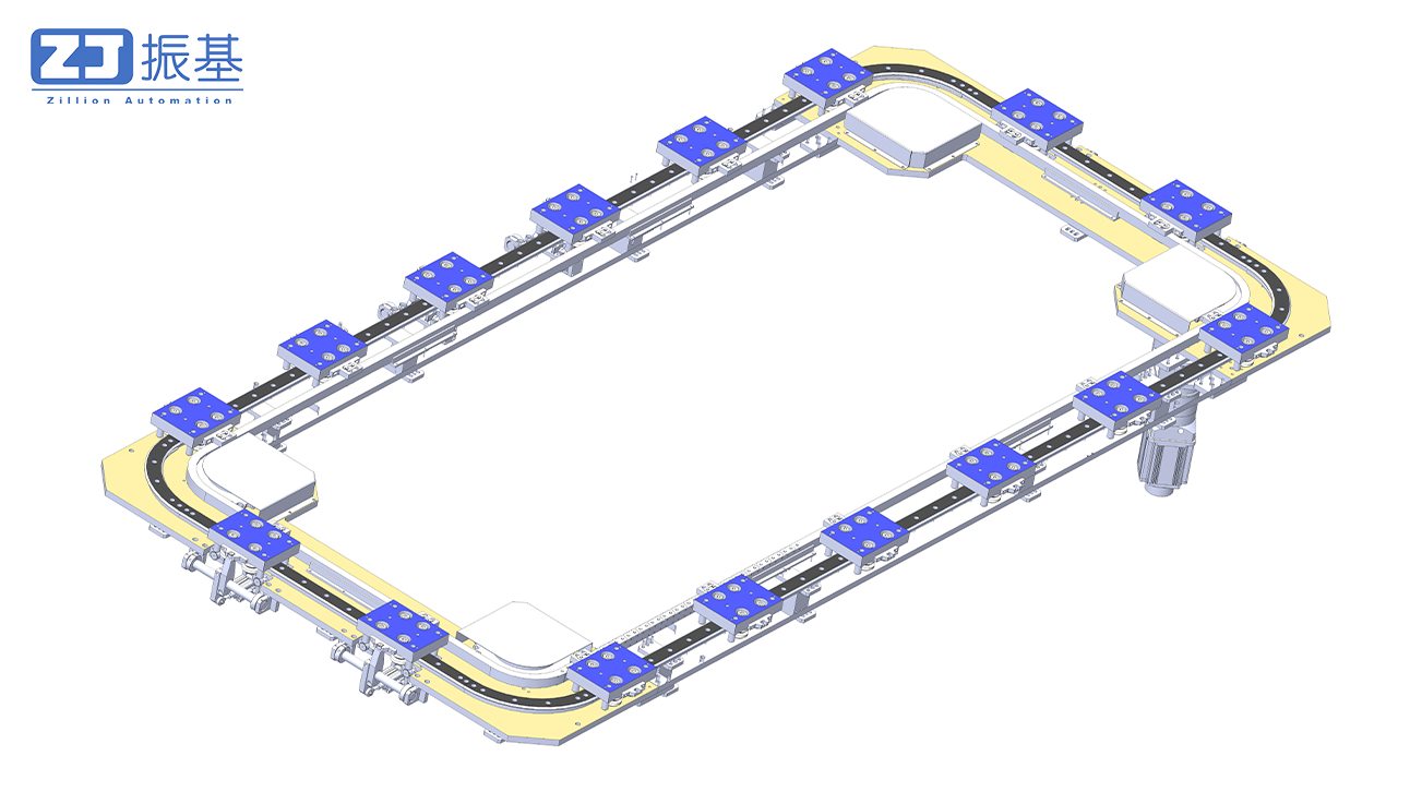 矩形弯轨轨道系统