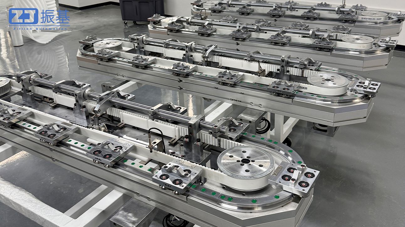 用于精密输送的环形轨道系统