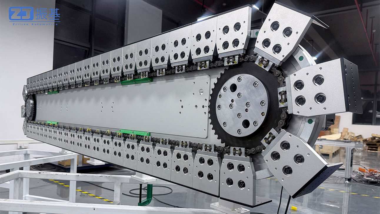 垂直循环输送轨道系统