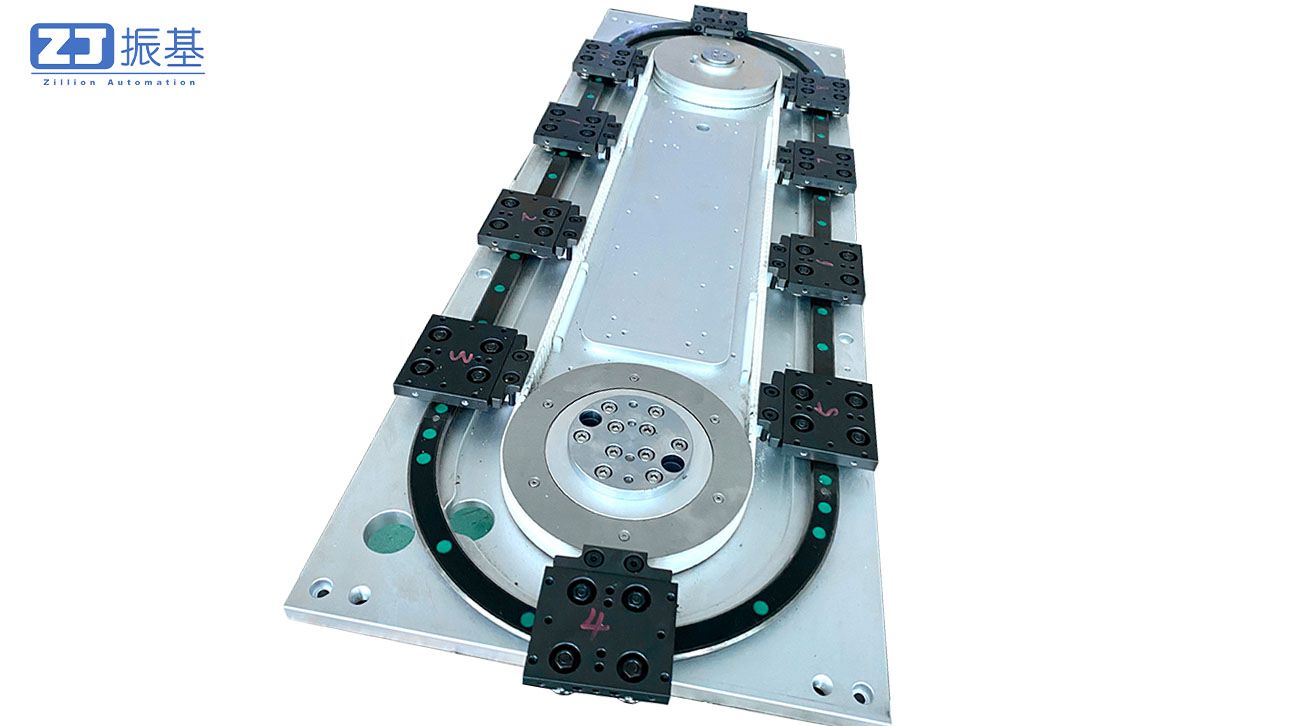 精密设计的椭圆底板同步带环形导轨