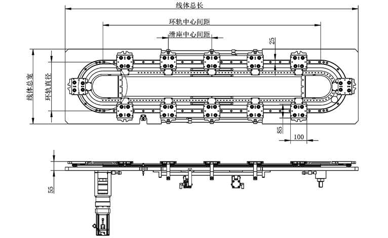 精密环形输送机