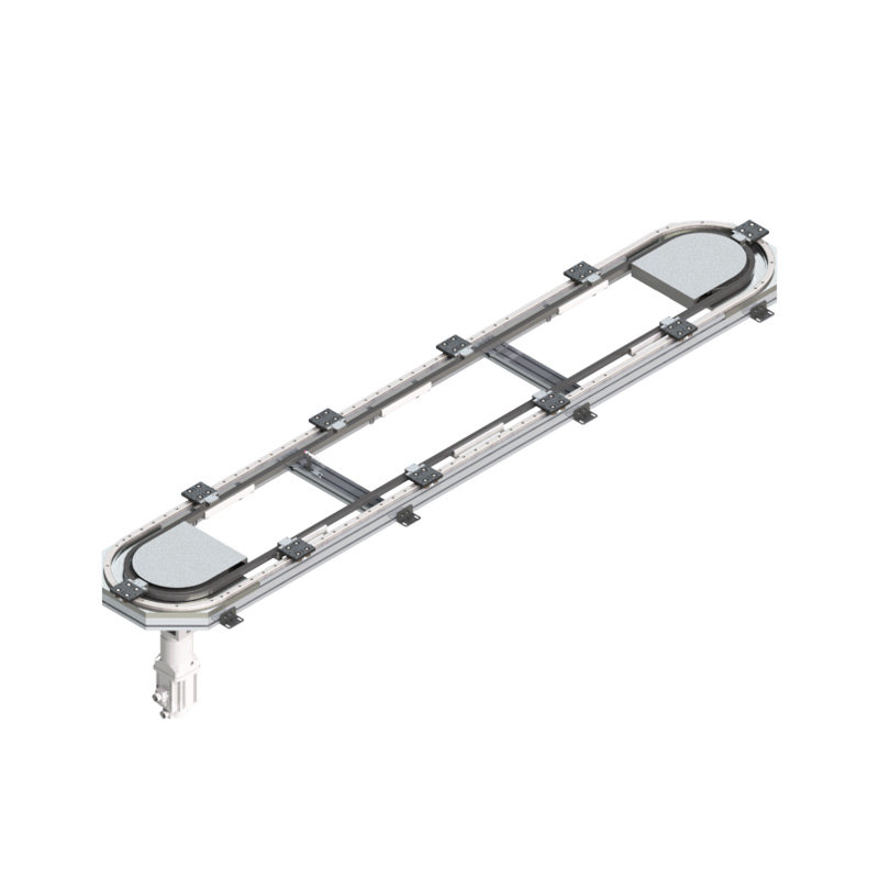 44 Series oval profile structure chain circular guideway conveyor