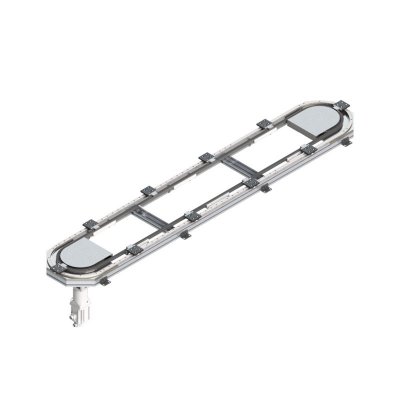 44 Series oval profile structure chain circular guideway conveyor