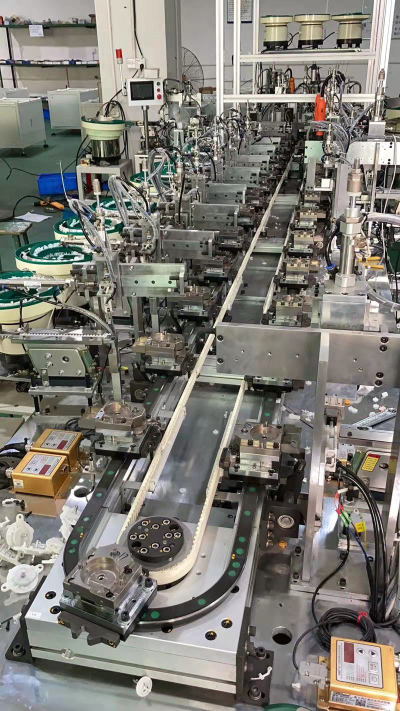 立式双底板环形导轨输送线