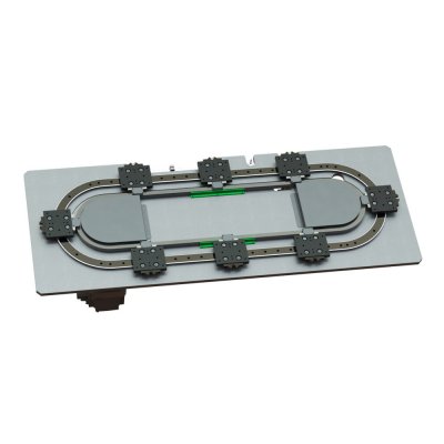 44 Series oval base structure chain circular guideway conveyor