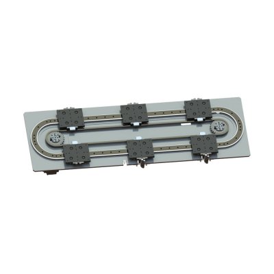 76 Series oval base structure heavy chain circular guideway conveyor
